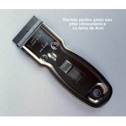 Racleta cu lama de 4 cm pentru geamuri sau plita vitroceramica
